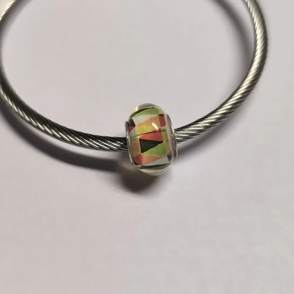 Silver Christmas Charm for‎ Pandora Style Bracelet
